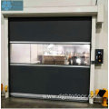 Anti-static fast rolling shutter door